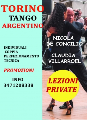 NEWS!!! LEZIONI PRIVATE A TORINO 2023 - Lab. Tango Milonguero ASD